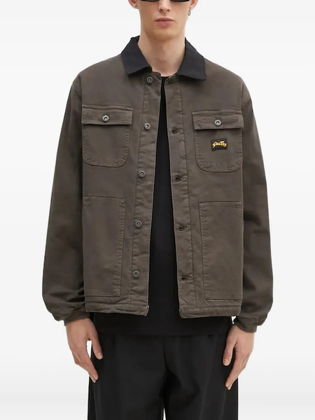  Stan Ray Contrast-collar Jacket - Brown 