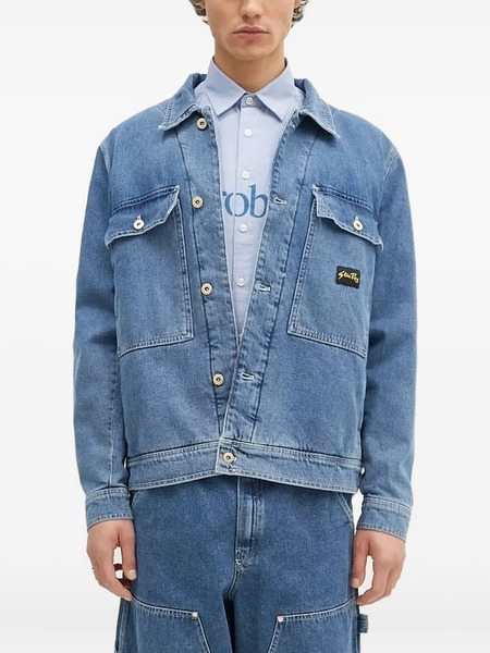  Stan Ray Flap-pocket Denim Jacket - Blue 
