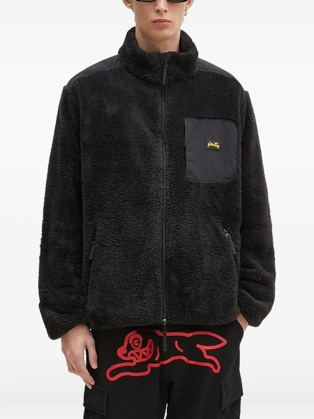  Stan Ray Fleece-panel Long-sleeve Jacket - Black 