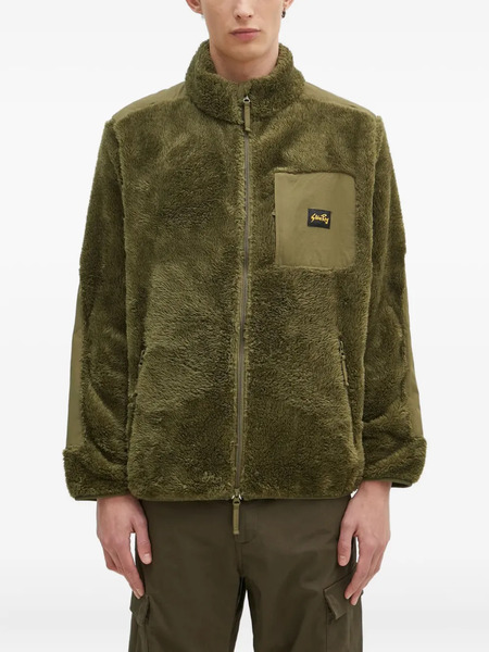  Stan Ray High-neck Fleece Jacket - Green 