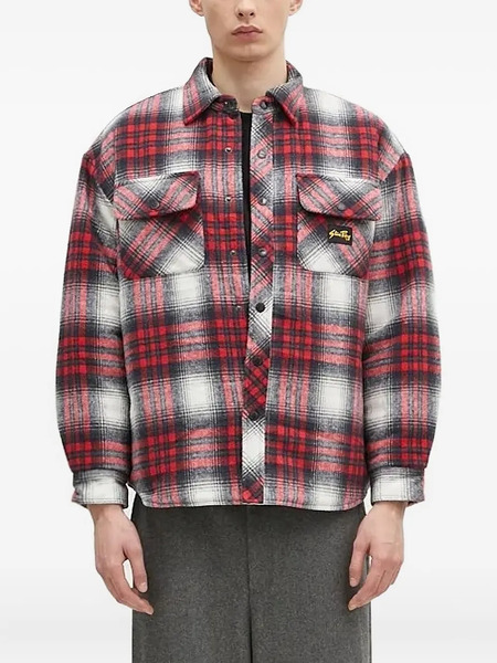  Stan Ray Plaid Shirt Jacket - Red 