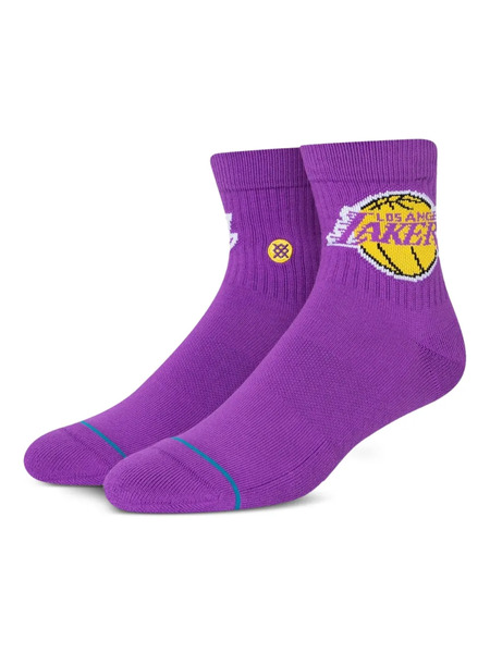  Stance Lakers-logo Ankle Socks - Purple 