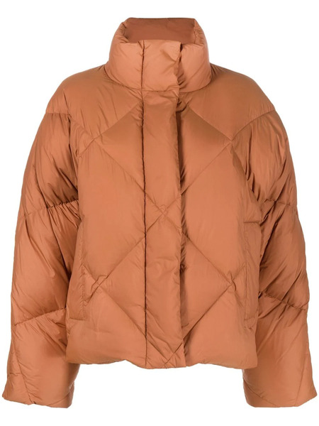  Stand Studio Aina Quilted Down-filled Jacket - Brown 
