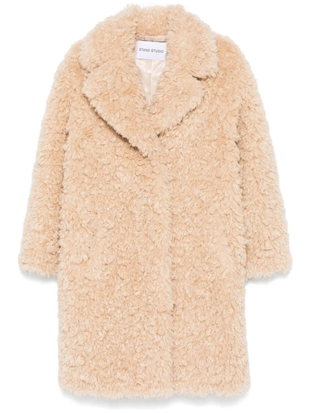  Stand Studio Camille Cocoon Coat - Neutrals 