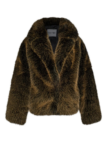  Stand Studio Faux-fur Jacket - Brown 