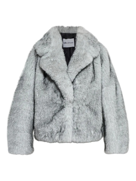  Stand Studio India Faux-fur Jacket - Grey 