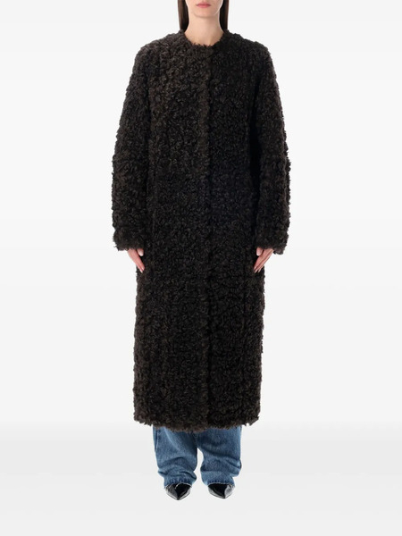  Stand Studio Renata Single-breasted Coat - Brown 