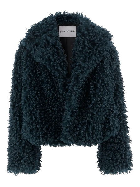  Stand Studio Wide-collar Jacket - Green 