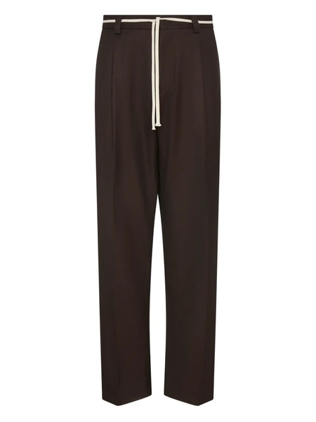  State Of Order Drawstring Trousers - Brown 