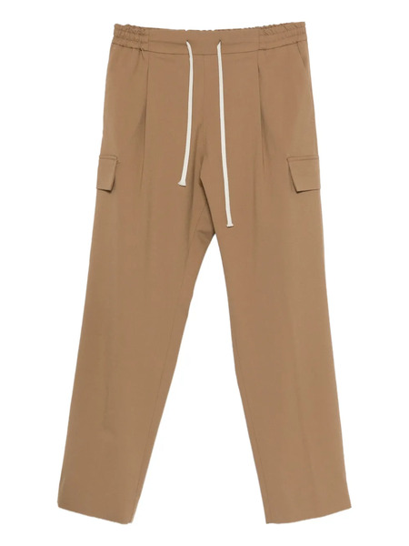  State Of Order Yak Cargo Drawstring Trousers - Neutrals 