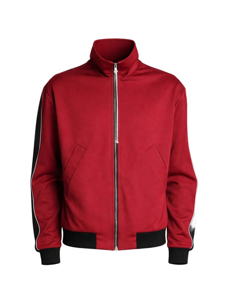  State Of Order Zip-up Bomber Jacket - Red 