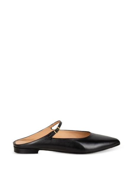  Status Pointed-toe Mules - Black 
