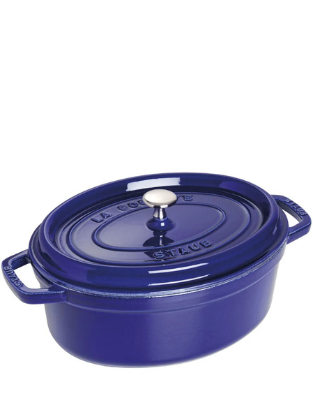  Staub Cocotte Ovale Pan - Blue 