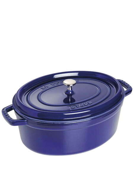  Staub Cocotte Ovale Pan - Blue 