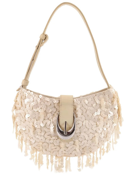  Staud Alana Sequinned Shoulder Bag - Neutrals 