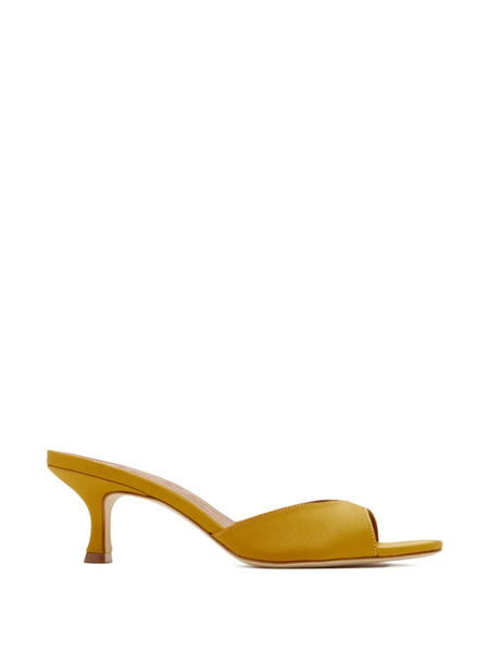  Staud Brigitte Mules - Gold 