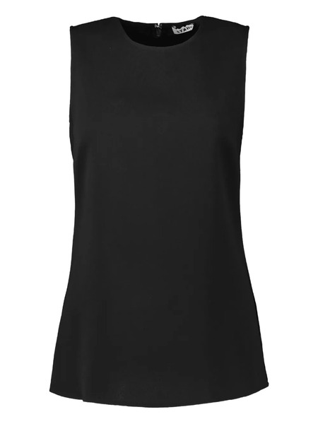  Staud Bronte Zip-up Top - Black 
