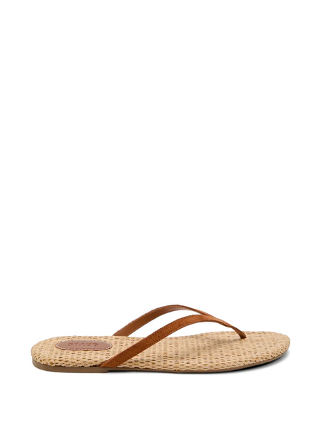  Staud Freja Thong-strap Sandals - Brown 