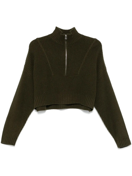  Staud Hampton Sweater - Green 