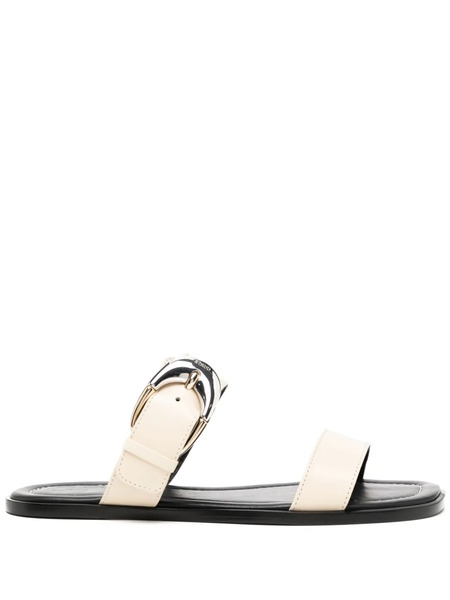  Staud Harlow Flat Sandals - Neutrals 