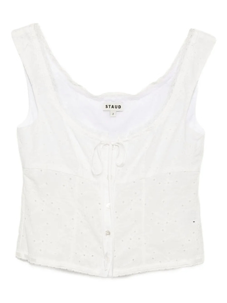  Staud Lou Top - White 