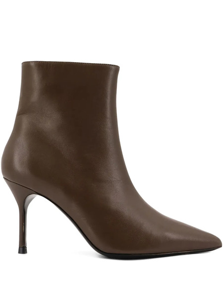  Staud 80mm Pointed Boots - Brown 