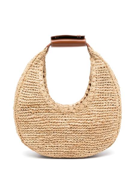  Staud Moon Raffia Tote Bag - Neutrals 