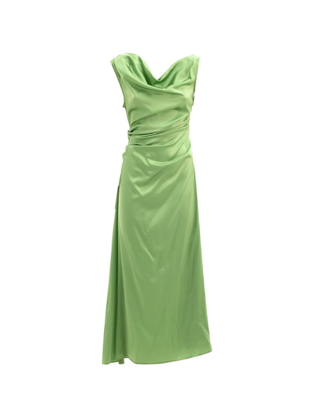  Staud Phare Silk Dress - Green 