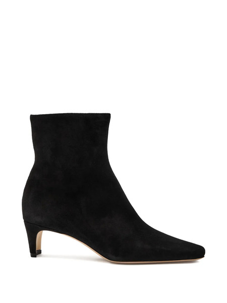  Staud Wally Pointed Ankle Boots - Black 
