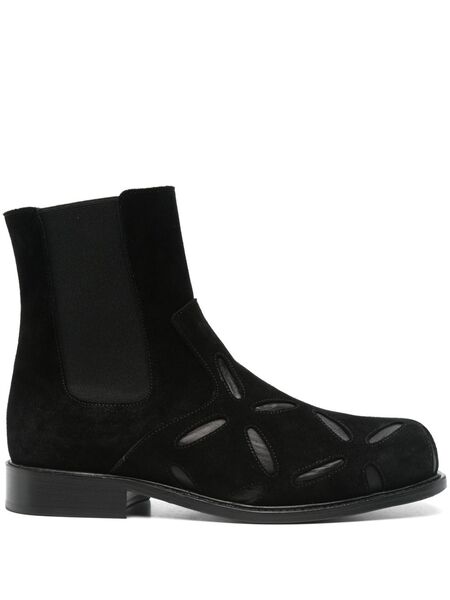  Stefan Cooke Slashed Boots - Black 
