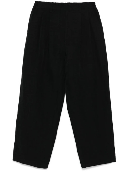  Stein Poplin Wide Trousers - Black 