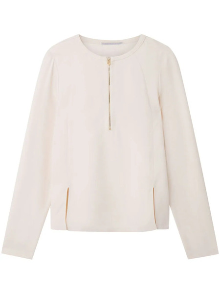  Stella Mccartney Arlesa Double-split Blouse - Neutrals 