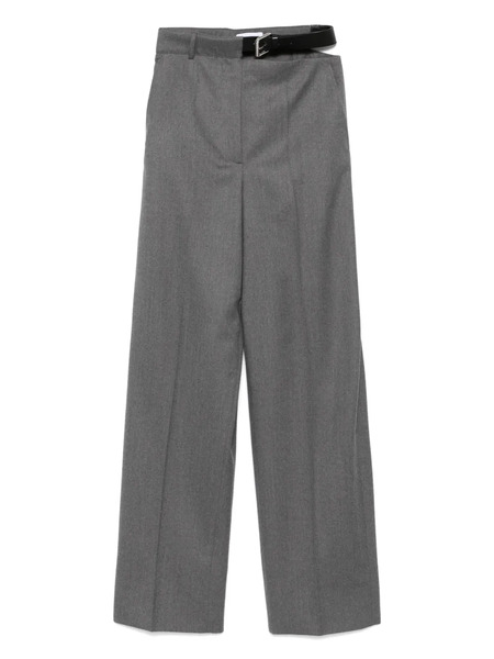  Stella Mccartney Belted Trousers - Grey 