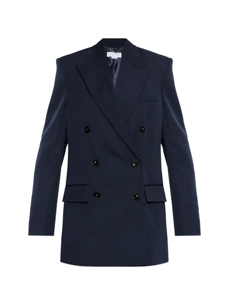  Stella Mccartney Buttoned Double-breasted Jacket - Blue 