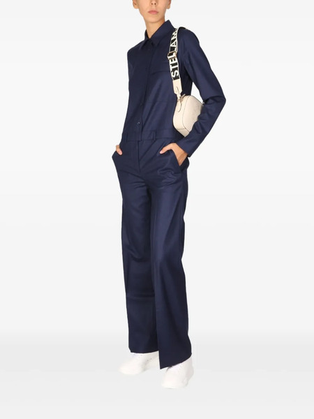  Stella Mccartney Buttoned Jumpsuit - Blue 