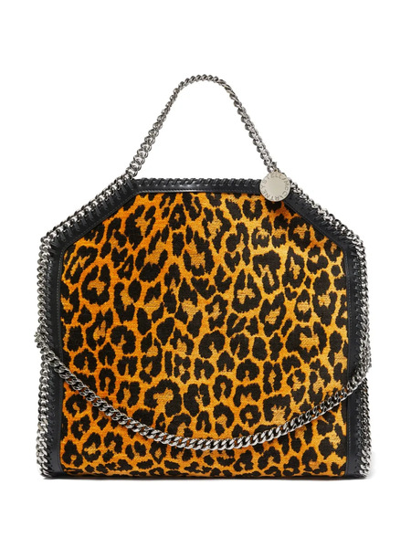 Stella Mccartney 3chain Leopard-print Tote Bag - Neutrals 