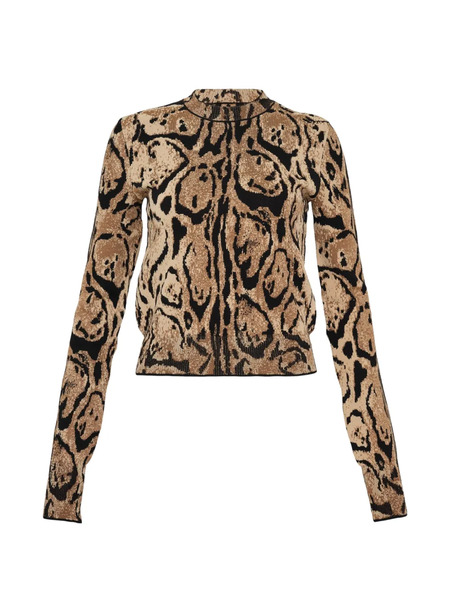  Stella Mccartney Cloud Leopard Top - Neutrals 