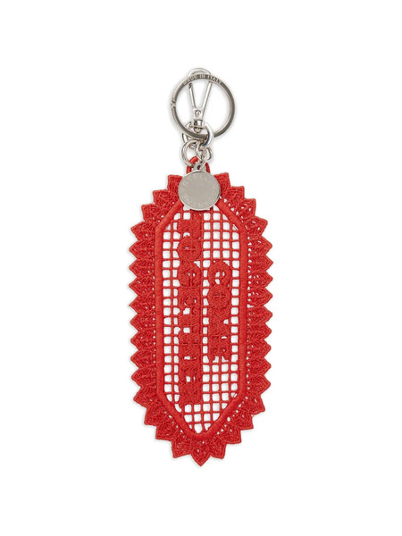 Stella Mccartney Come Together Crochet Keyring - Red 