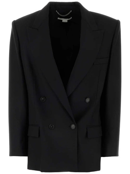 Stella Mccartney Double Breasted Blazer - Black 