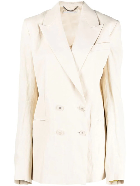  Stella Mccartney Double-breasted Blazer - Neutrals 