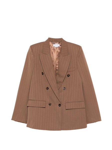  Stella Mccartney Double-breasted Jacket - Brown 