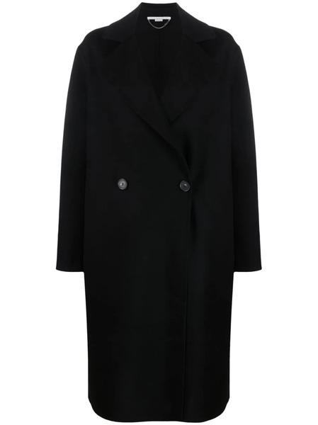  Stella Mccartney Double-breasted Wool Coat - Black 