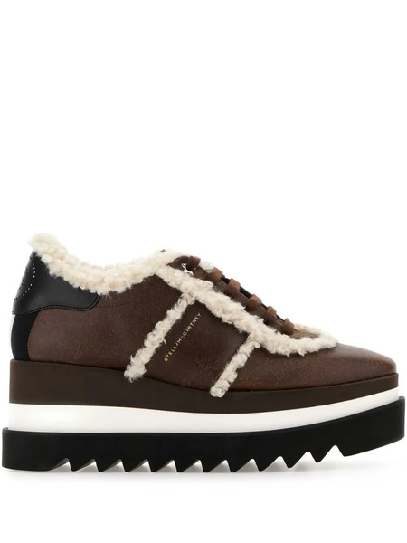  Stella Mccartney Elyse Platform Sneakers - Brown 