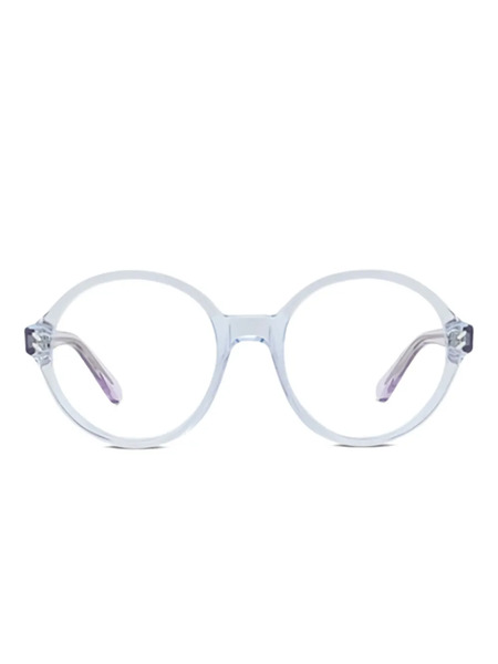  Stella Mccartney Eyewear Round Frames Glasses - Blue 