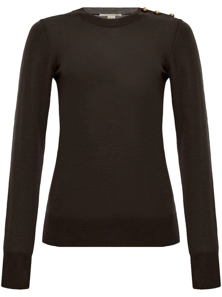  Stella Mccartney Fine-knit Wool Jumper - Brown 