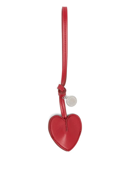  Stella Mccartney Heart Charm Keyring - Red 
