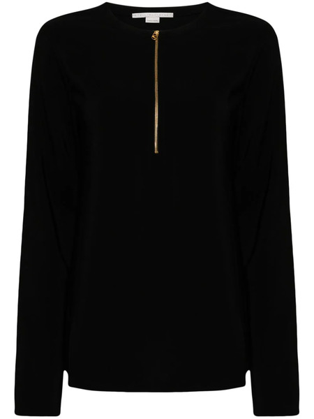  Stella Mccartney Iconic Half-zip Jumper - Black 