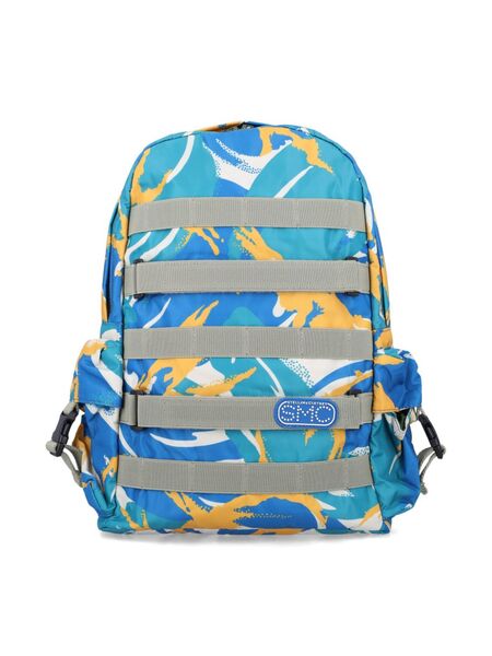  Stella Mccartney Kids Camouflage-print Backpack - Blue 