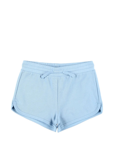  Stella Mccartney Kids Drawstring Starfish-print Shorts - Blue 