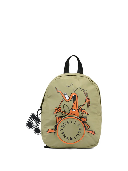  Stella Mccartney Kids Graphic-print Backpack - Green 